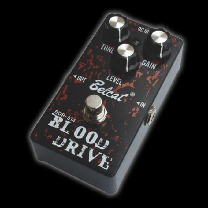 Педали эффектов Fuzz, Overdrive BELCAT BDR-514 Blood Drive 101755